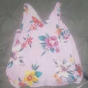 Old Navy floral tank